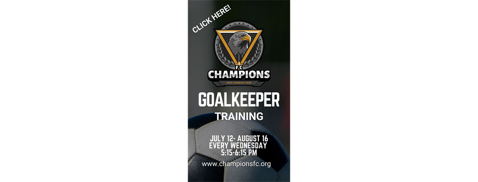 GOALKEEPER TRAINING CAMP